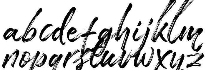 TakeEasyDEMO Font LOWERCASE