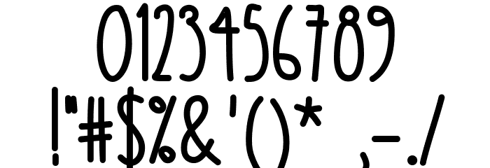 TakeItOrLeaveItBold Font OTHER CHARS