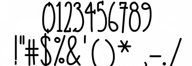 TakeItOrLeaveItSerif Font OTHER CHARS