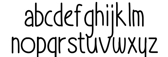 TakeItOrLeaveIt Font LOWERCASE