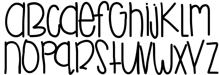 TakeMeAwayBabe Font LOWERCASE