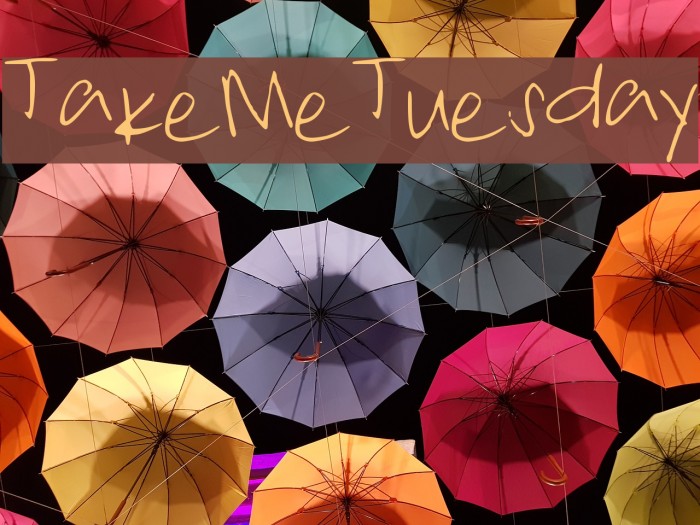 TakeMeTuesday Font examples