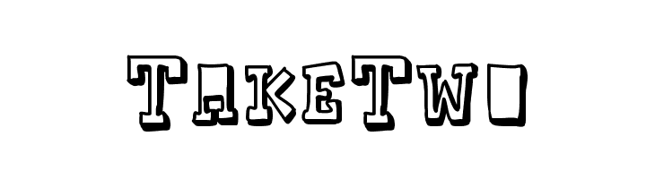 TakeTwo Font