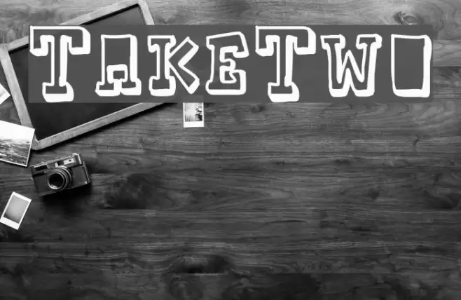 TakeTwo Font examples