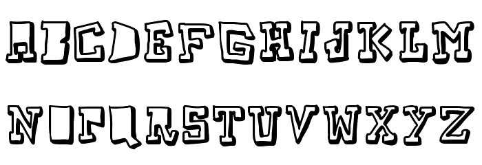 TakeTwo Font LOWERCASE