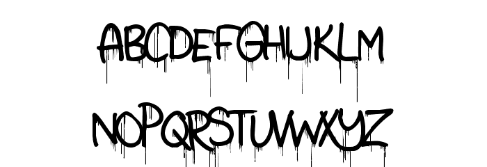 TakeWarning-Regular Font LOWERCASE