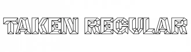 Taken Regular  Descarca Fonturi Gratis