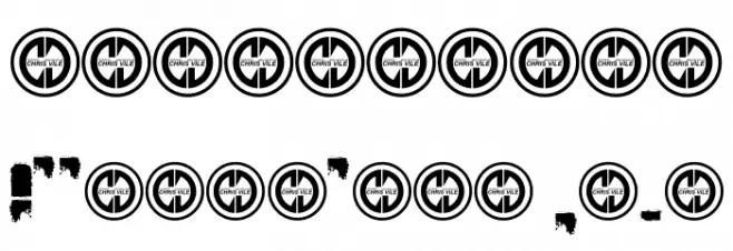 Taken by Train Font OTHER CHARS