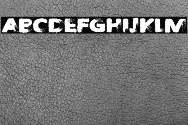 Taken by Train Font examples