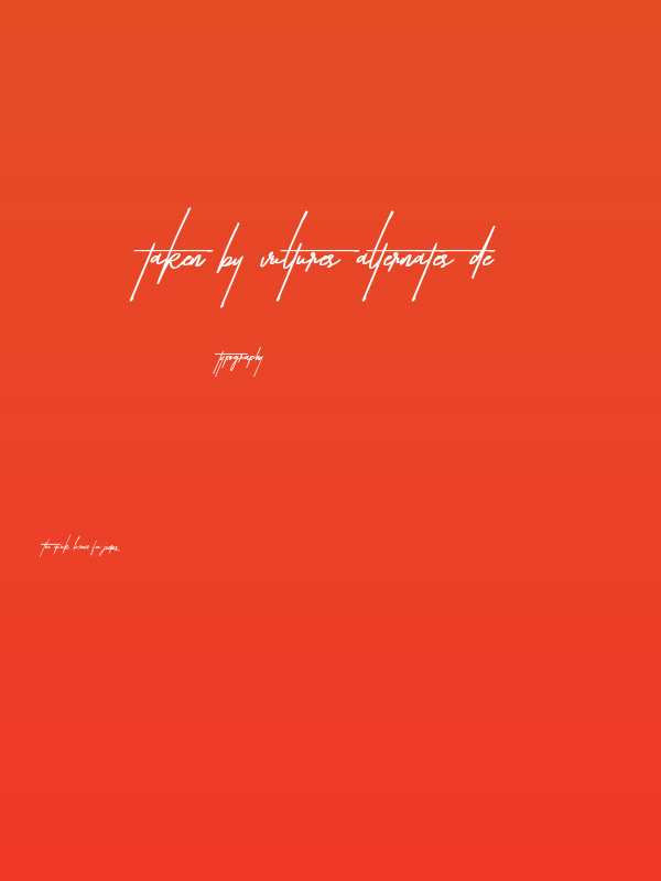 Taken by Vultures Alternates De Poster