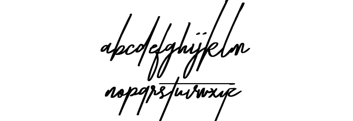 Taken by Vultures Demo Font LOWERCASE