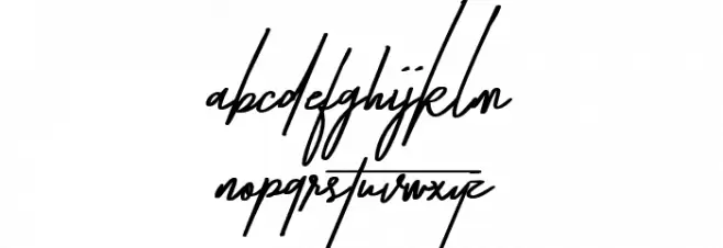 Taken by Vultures Demo Schriftart Kleinbuchstaben