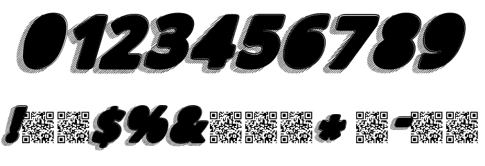 TakenBlackItalic फ़ॉन्ट अन्य घर का काम