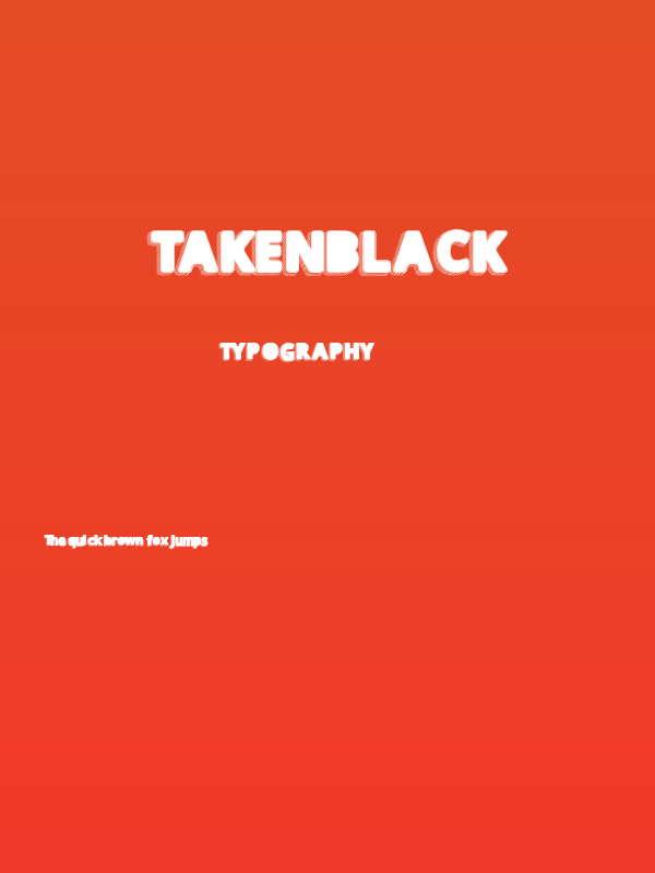TakenBlack Poster
