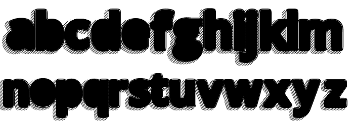 TakenBlack Font LOWERCASE