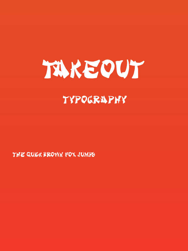 Takeout Poster