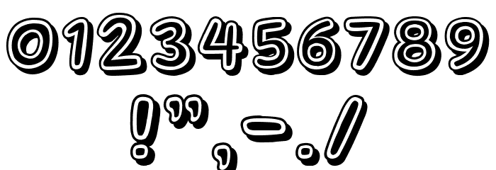 Takeover College Comic Regular Font OTHER CHARS