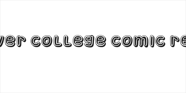Takeover College Comic Regular Logo