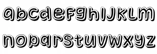 Takeover College Regular フォント 大文字