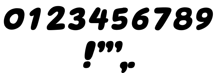 Takeover Italic Font OTHER CHARS