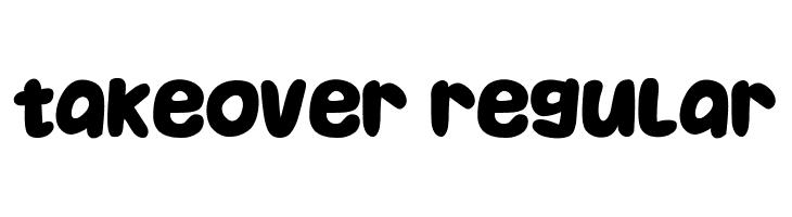 Takeover Regular Fonte