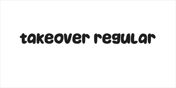 Takeover Regular Logo
