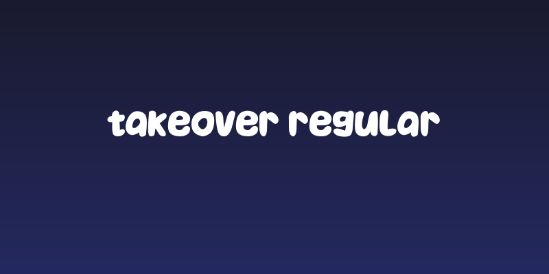 Takeover Regular Social Header