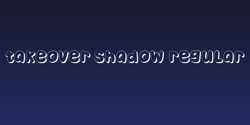 Takeover Shadow Regular Social Header