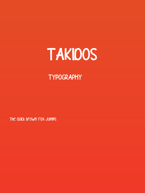 Takidos Poster