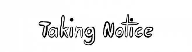 Taking Notice  baixar fontes gratis