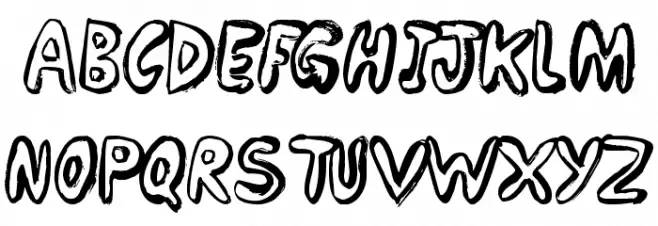 Taking Notice Font UPPERCASE