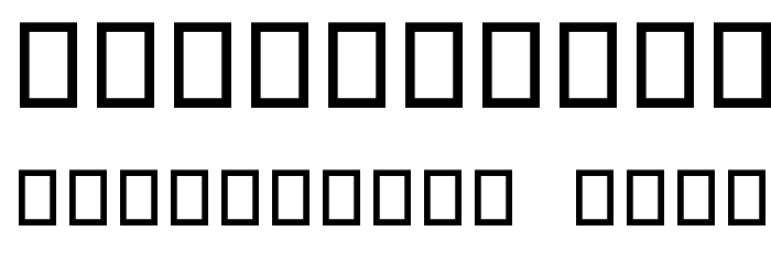 Takker Font OTHER CHARS