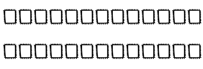 Takker Font LOWERCASE