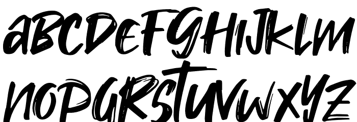 Takota Font LOWERCASE