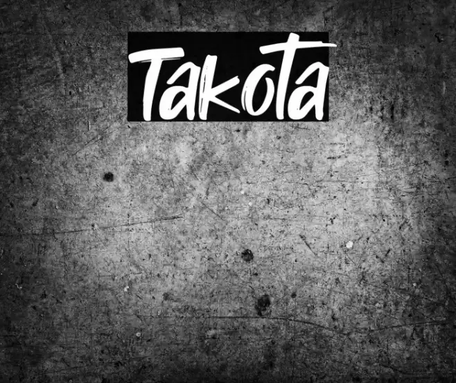 Takota Font examples