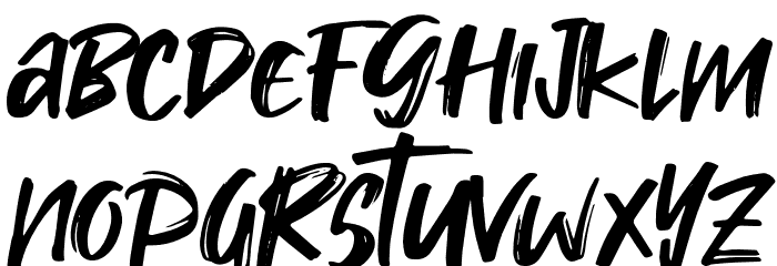 Takota Font LOWERCASE