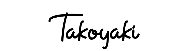 Takoyaki  Descarca Fonturi Gratis