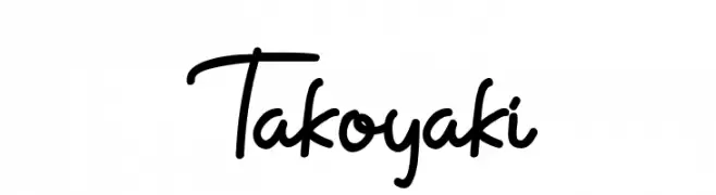 Takoyaki  नि: शुल्क फ़ॉन्ट्स डाउनलोड