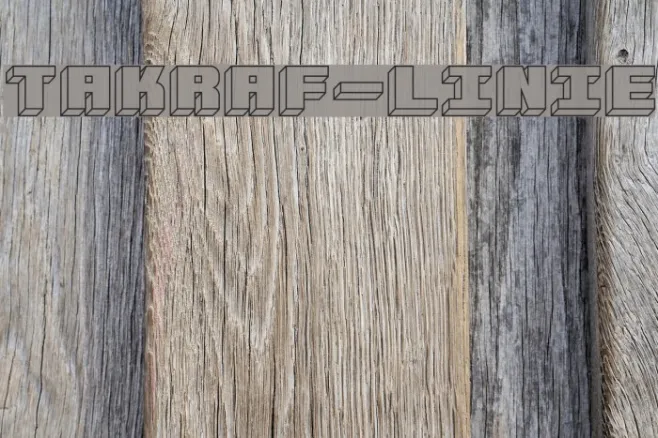 Takraf-Linie Example 1