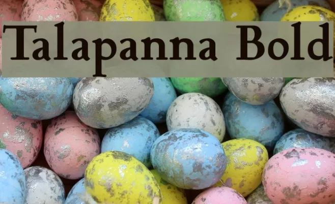Talapanna Bold Example 1