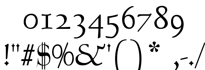 Talapanna Font OTHER CHARS
