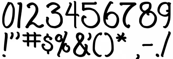 Tale Crafter Font OTHER CHARS