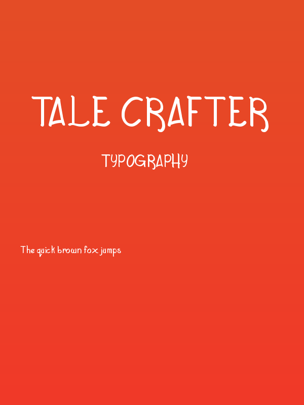 Tale Crafter Poster