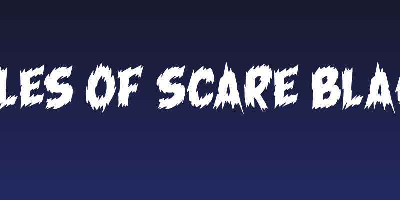 Tales of Scare Black Social Header