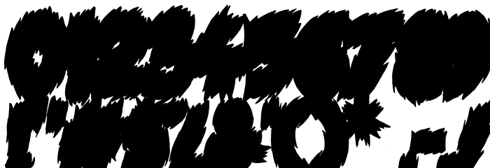 Tales of Scare FX Under Font OTHER CHARS