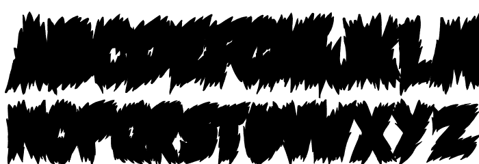 Tales of Scare FX Under Font LOWERCASE