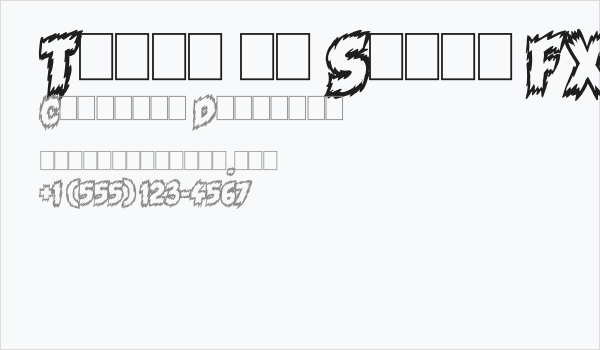 Tales of Scare FX Business Card