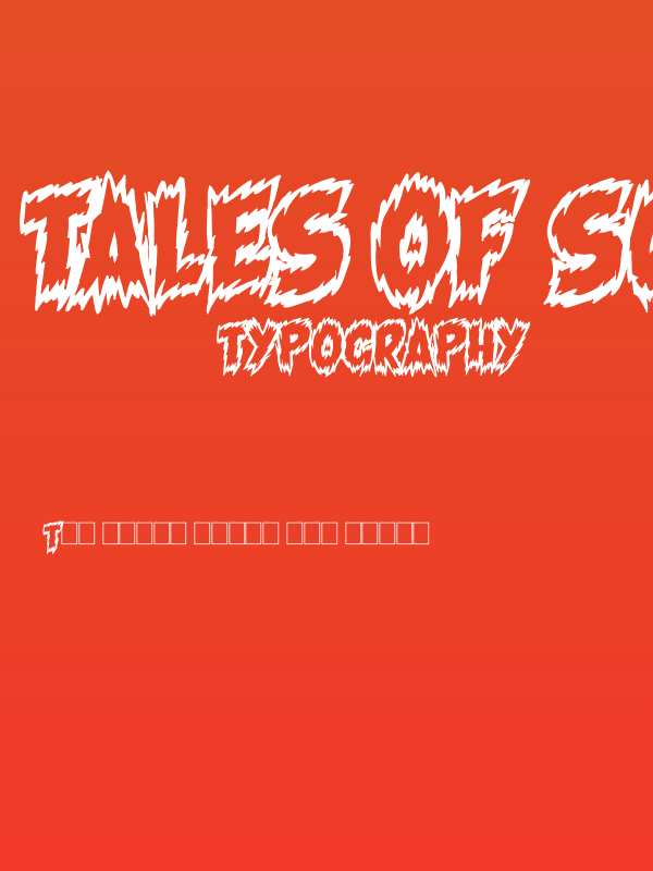 Tales of Scare FX Poster