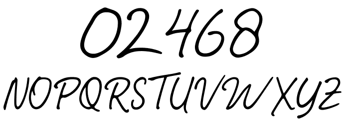 TalesianSignature Font OTHER CHARS