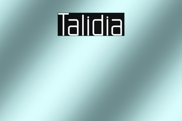 Talidia Example 3